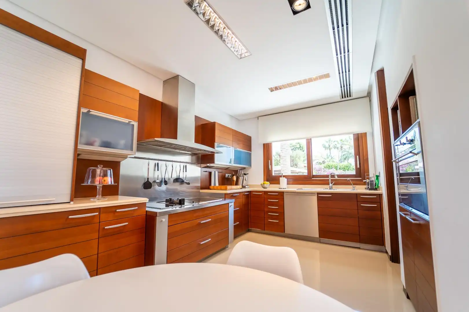 Cuina de Casa o xalet en venda en Elche / Elx amb Aire condicionat, Jardí privat i Parquet