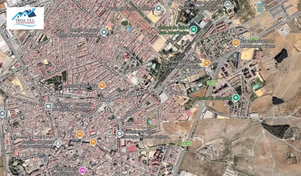 Vista exterior de Pis en venda en Utrera