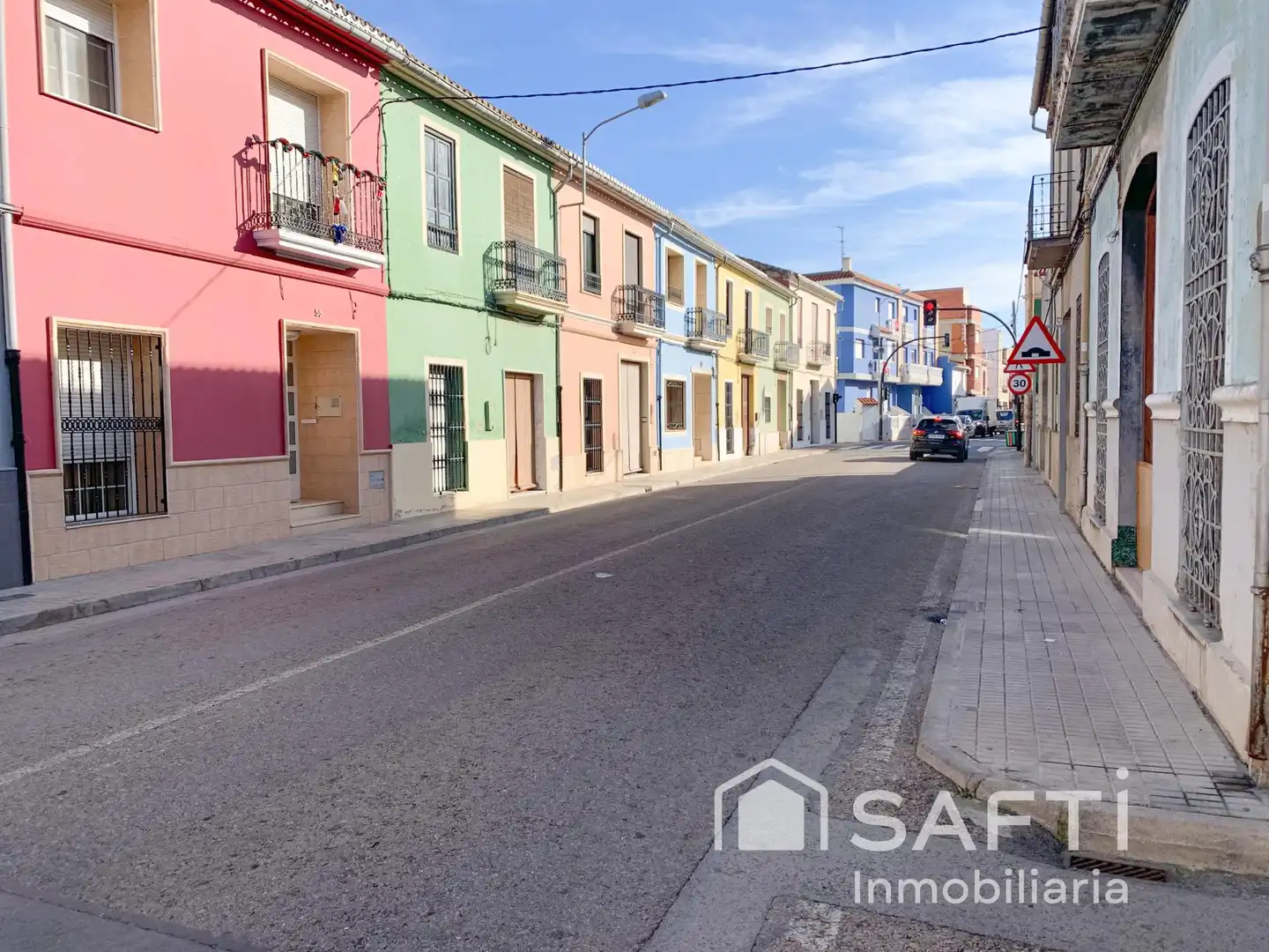 Vista exterior de Piso en venta en Sollana