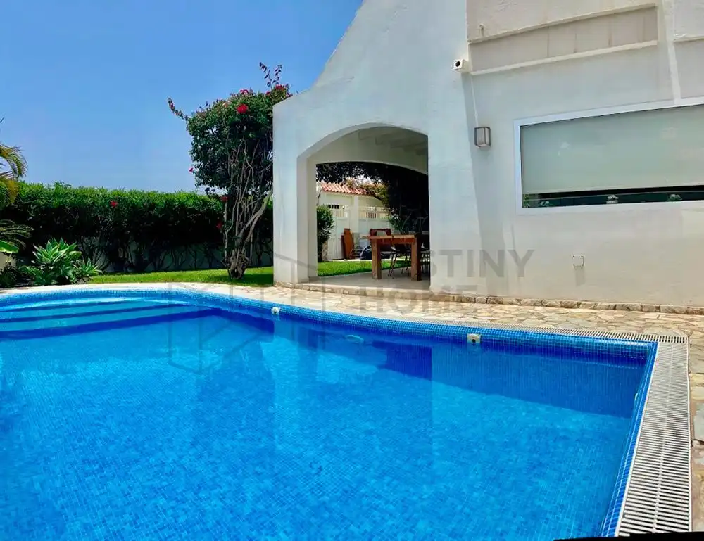 Swimming pool of Houses for sale in La Oliva  with Private garden, Terrace and Storage room
