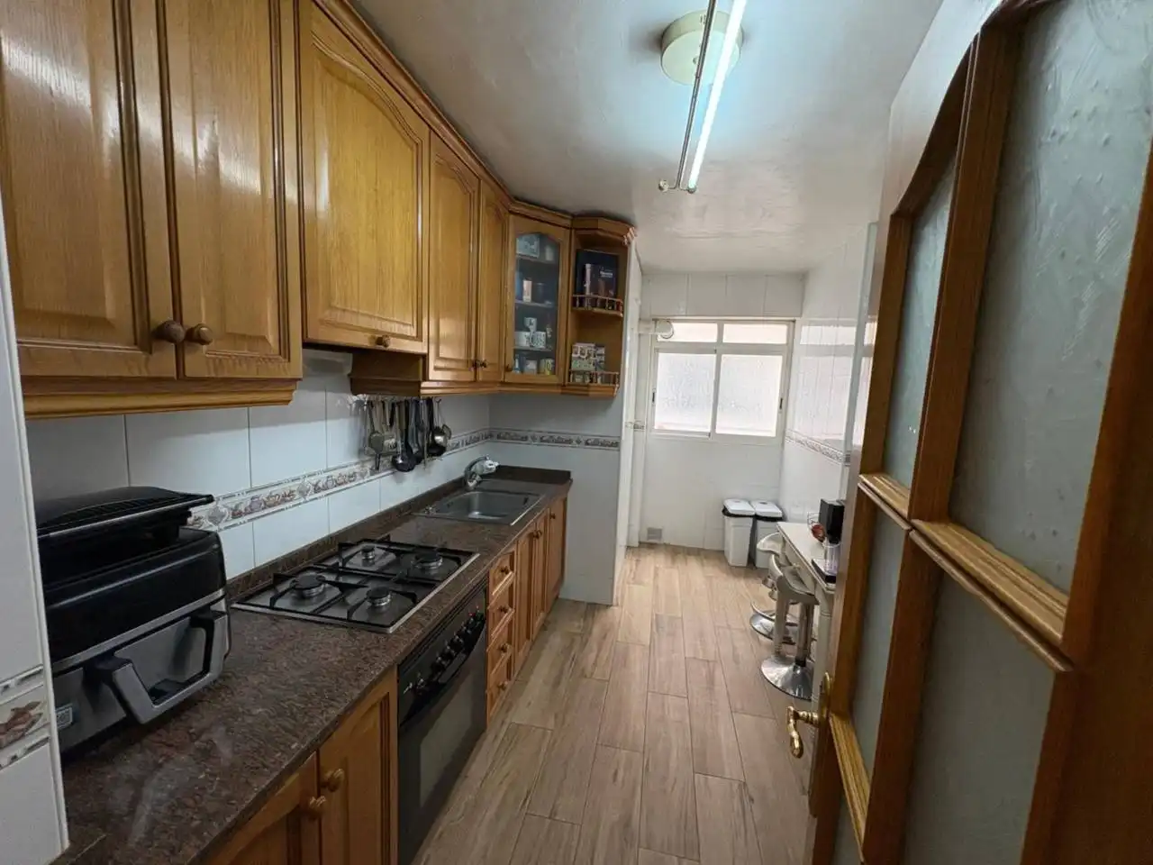 Kitchen of Flat for sale in Alicante / Alacant  with Air Conditioner, Storage room and Furnished
