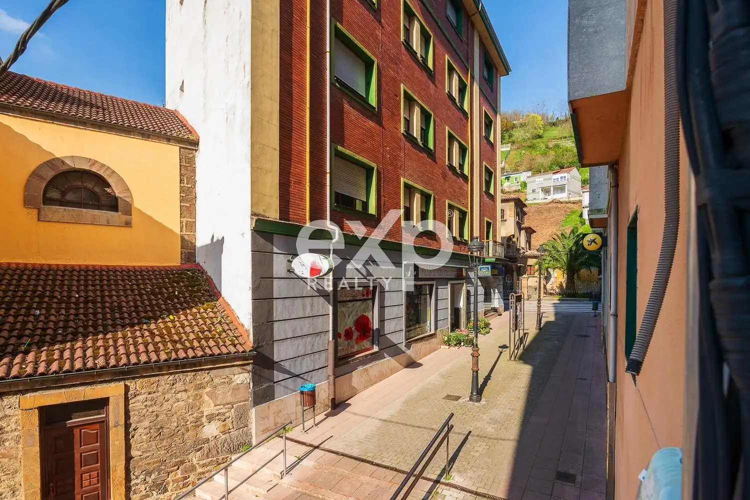 Exterior view of Flat for sale in Aller  with Heating, Terrace and Storage room
