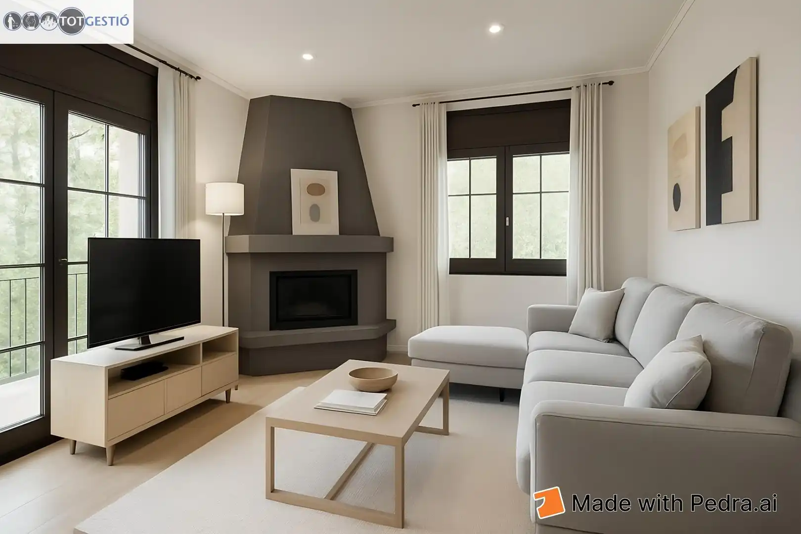 Wohnzimmer von Haus oder Chalet zum Verkauf in Santa Cristina d'Aro