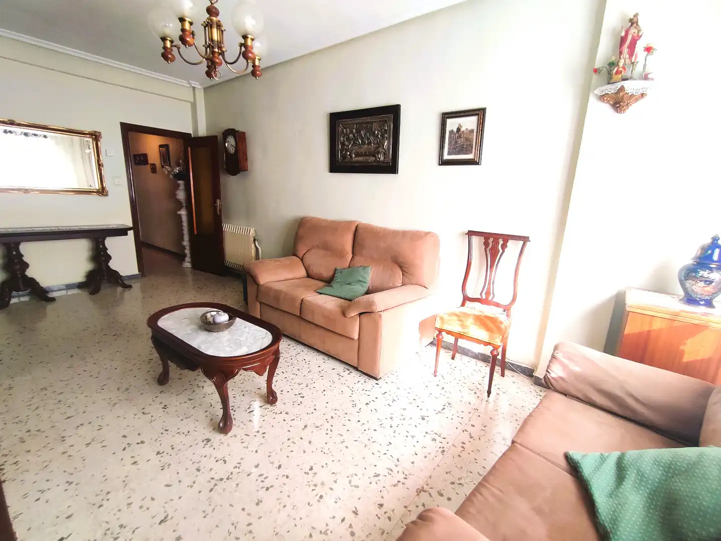 Wohnzimmer von Wohnung zum Verkauf in Medina del Campo mit Heizung