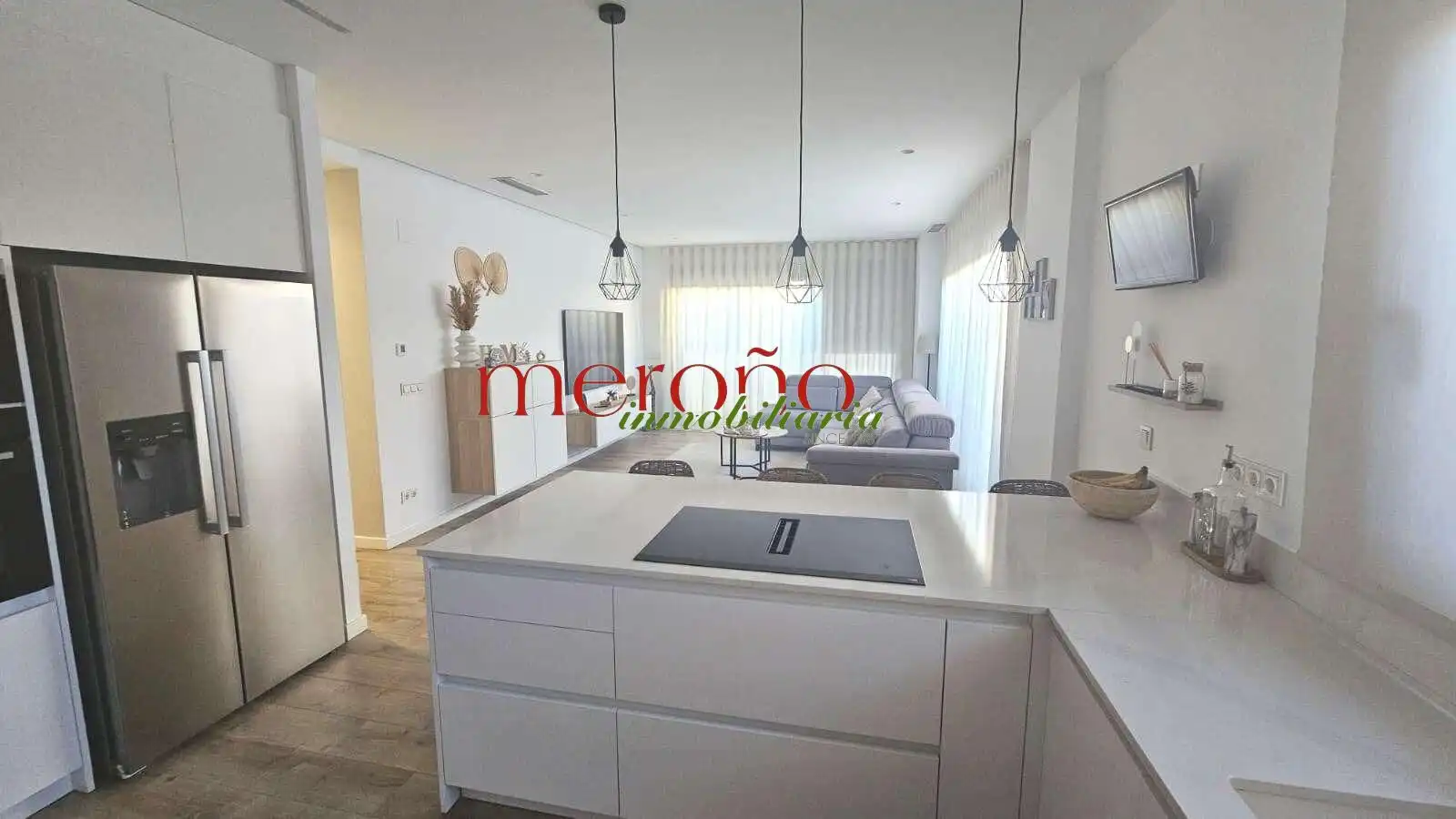 Cocina de Planta baja en venta en Elche / Elx con Aire acondicionado, Terraza y Piscina comunitaria
