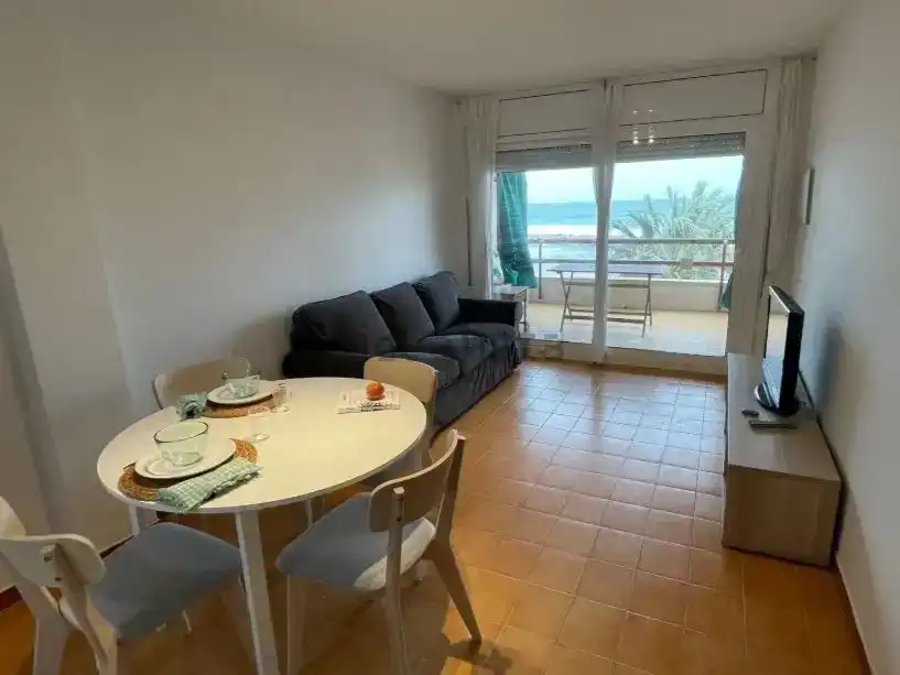 Sala d'estar de Apartament en venda en Vilanova i la Geltrú