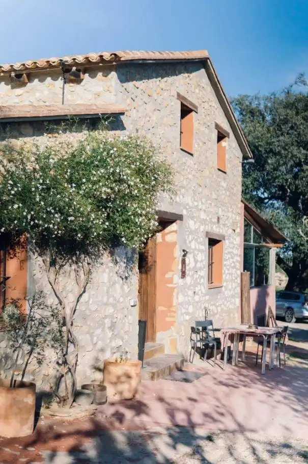 Vista exterior de Finca rústica en venta en Enguera con Calefacción, Jardín privado y Terraza