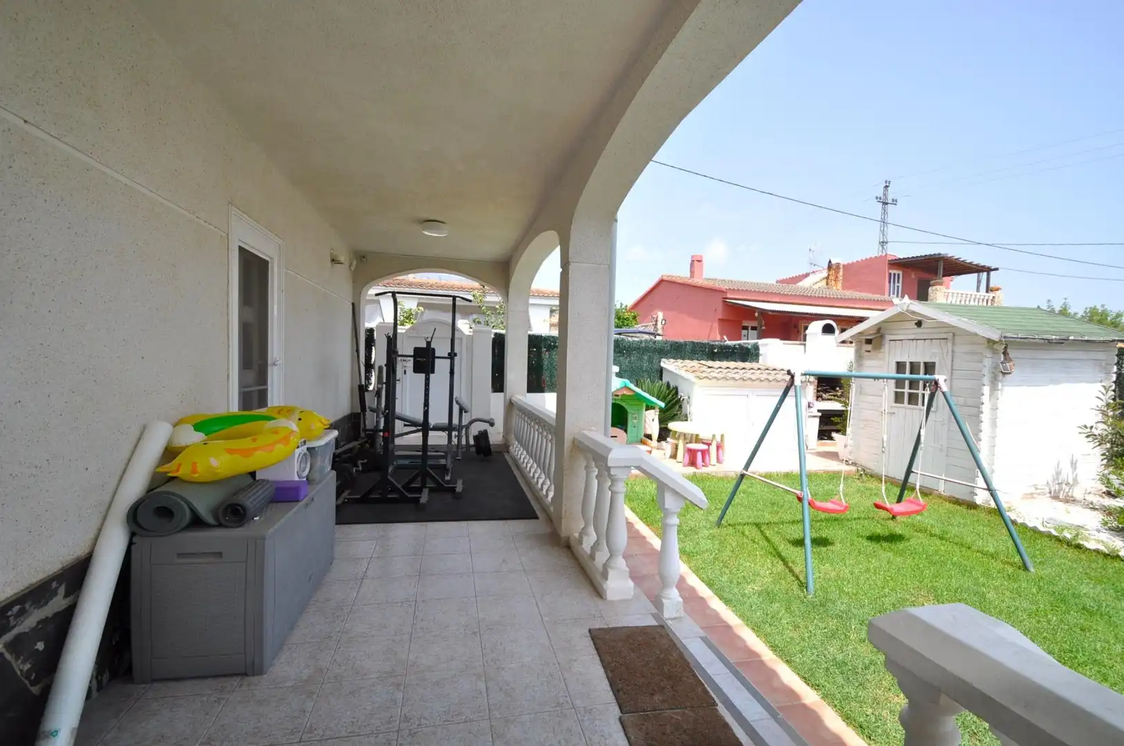 Terrasse von Haus oder Chalet zum Verkauf in La Ràpita mit Privatgarten, Terrasse und Schwimmbad
