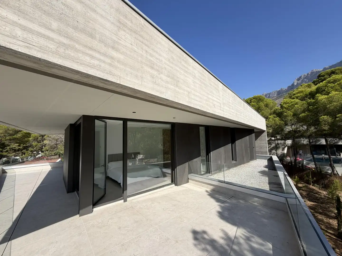 Vista exterior de Casa o xalet en venda en Altea amb Alarma
