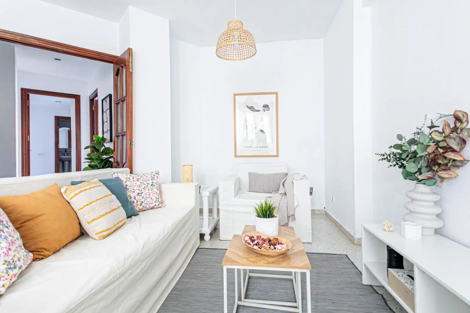 Sala de estar de Apartamento en venta en San Fernando