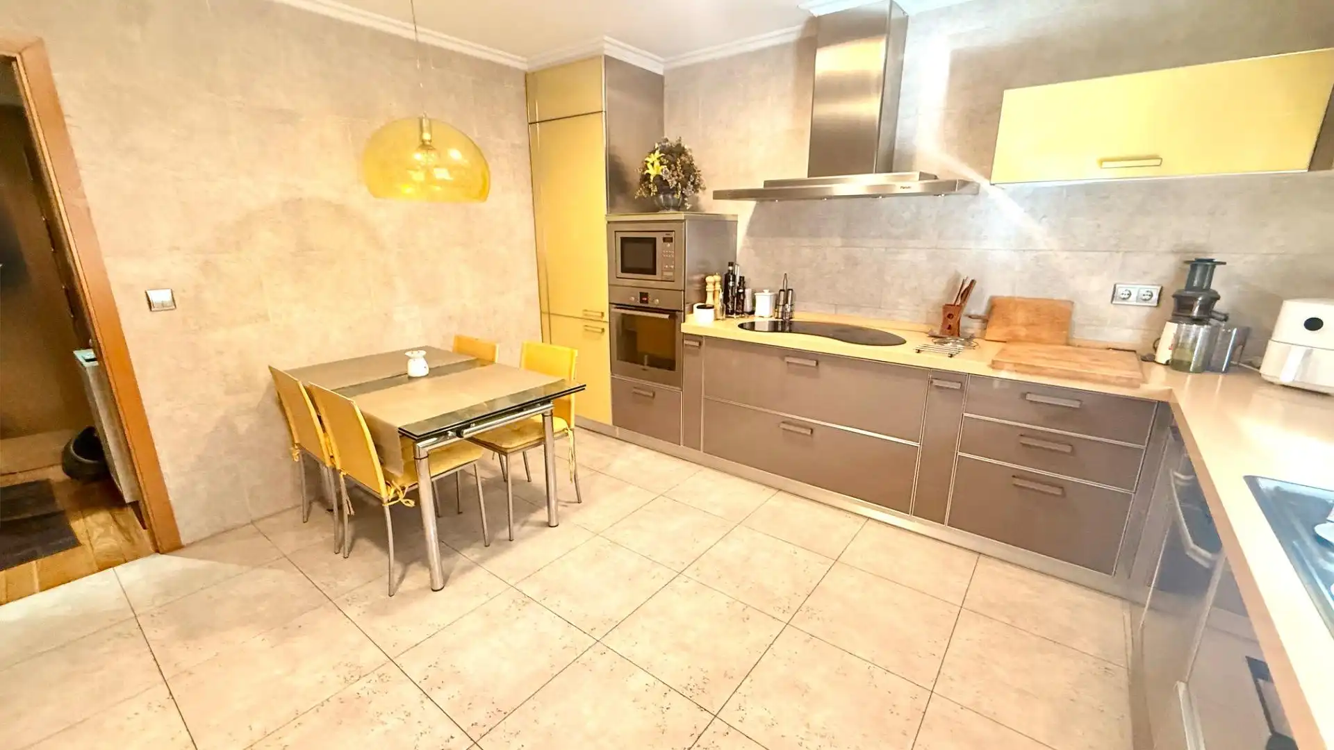Kitchen of Duplexes for sale in Ourense Capital   with Heating, Storage room and Furnished