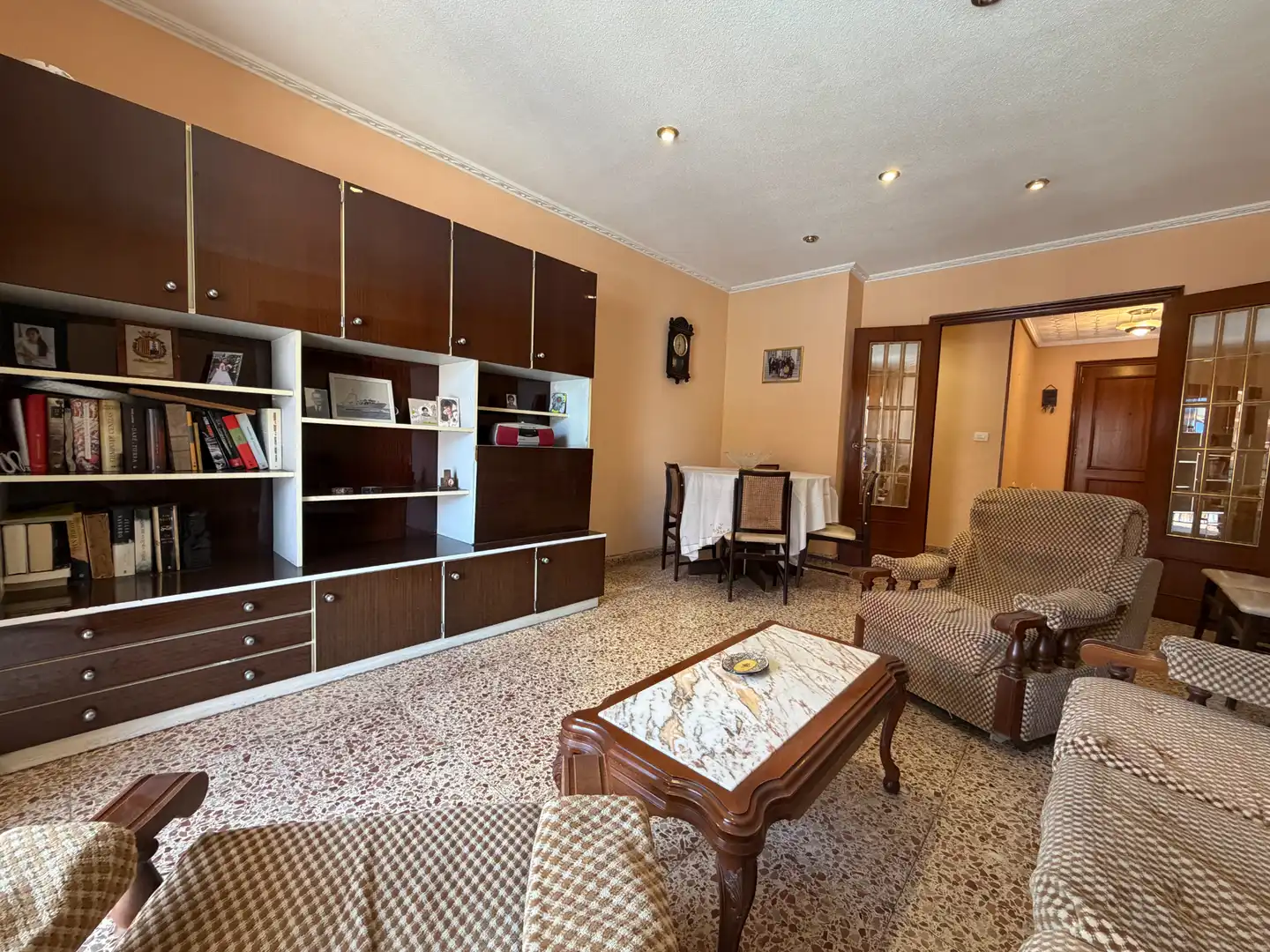 Living room of Flat for sale in Santa Pola  with Terrace and Furnished