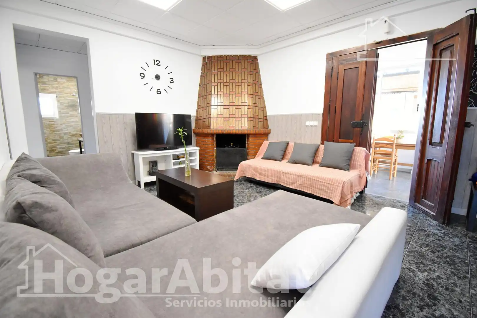 Sala de estar de Casa o chalet en venta en Gandia con Jardín privado, Terraza y Trastero