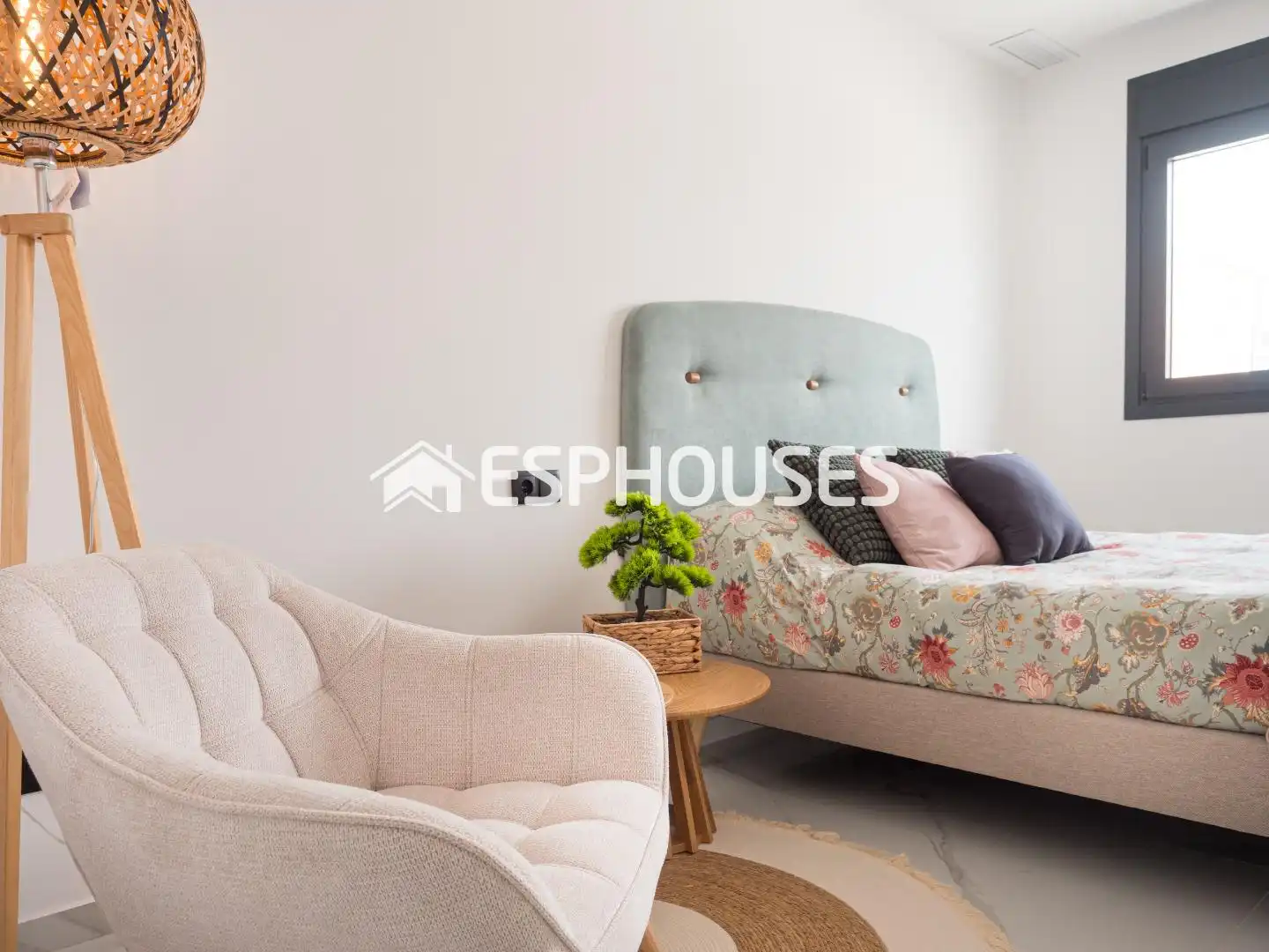 Habitación de Casa adosada en venta en San Pedro del Pinatar con Aire acondicionado, Terraza y Piscina