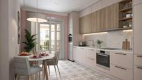 Kitchen of Flat for sale in  Valencia Capital  with Balcony