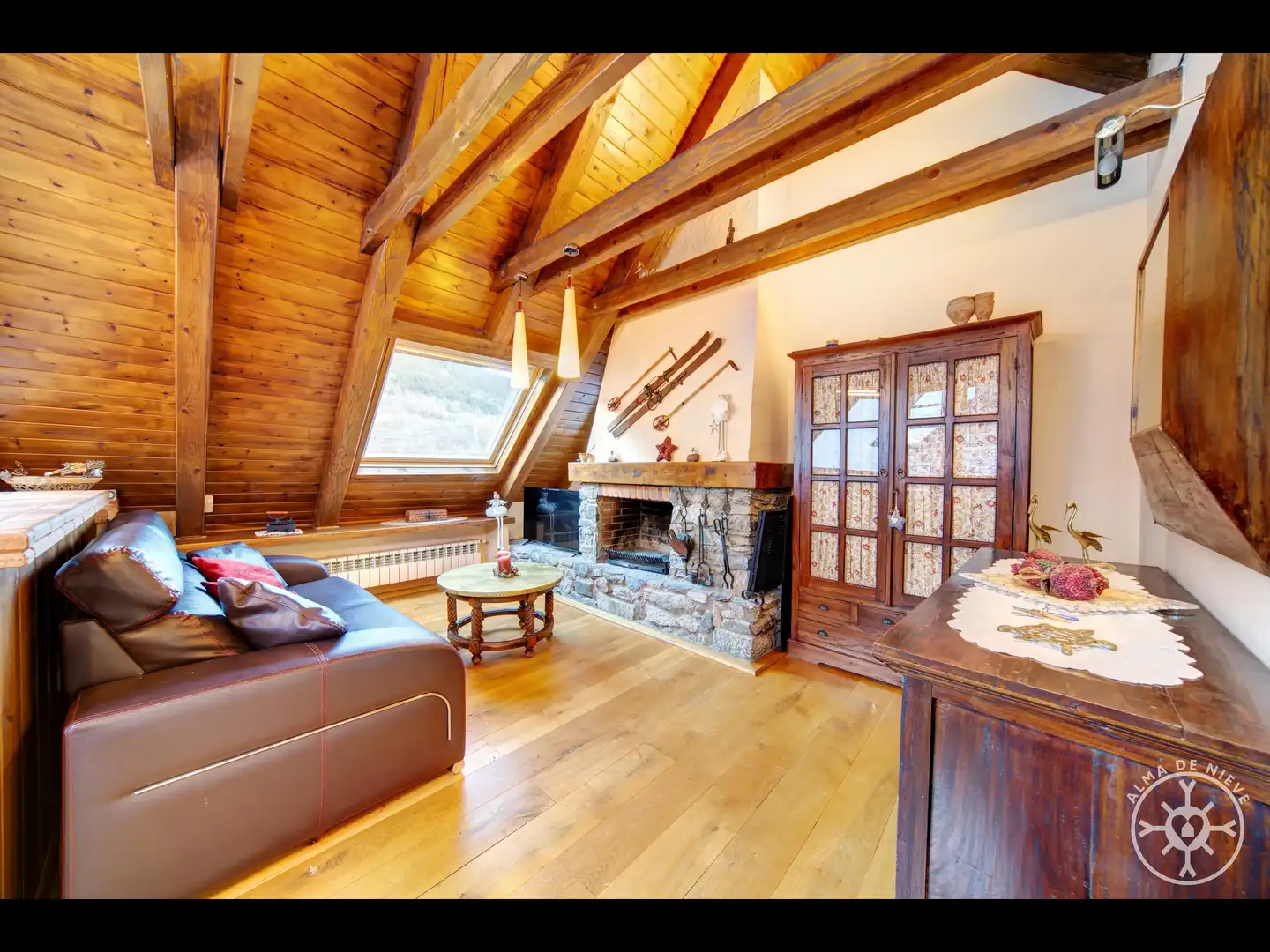 Sala de estar de Casa o chalet en venta en Naut Aran con Amueblado