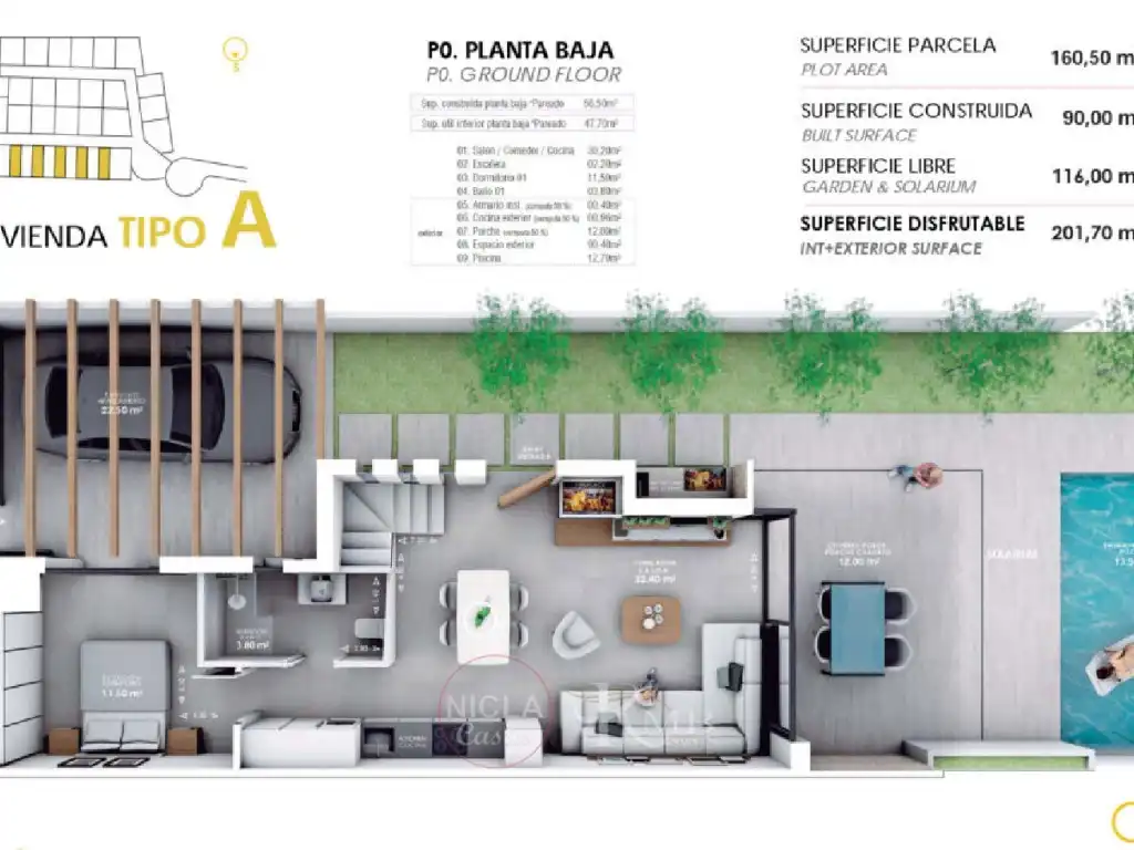 Casa o xalet en venda en Vera amb Aire condicionat, Terrassa i Piscina