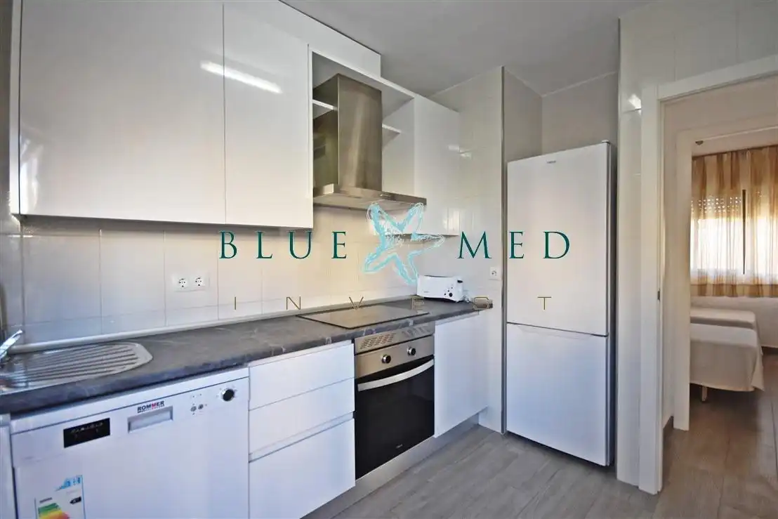 Cocina de Dúplex en venta en Mazarrón con Jardín privado, Terraza y Amueblado