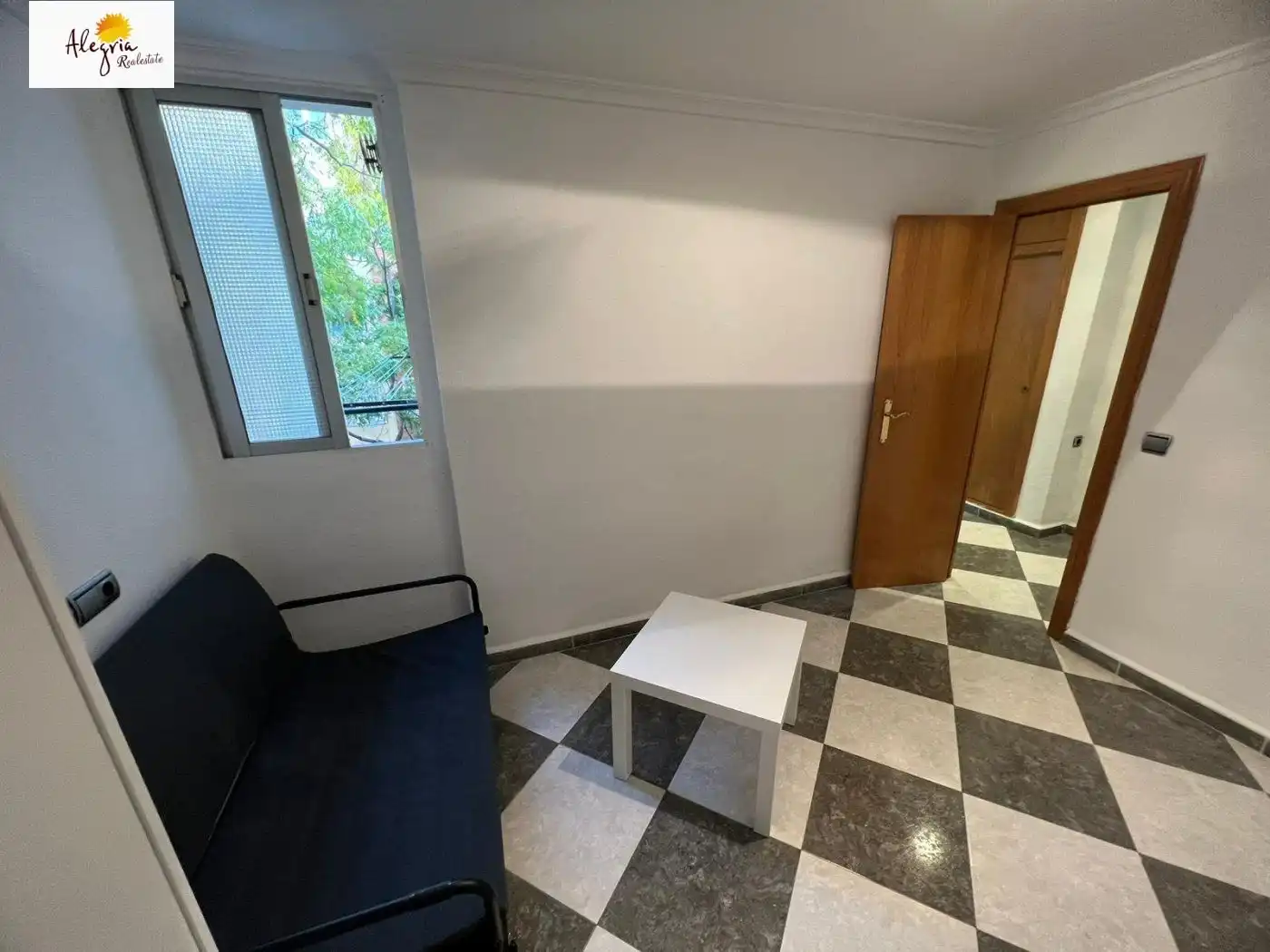 Schlafzimmer von Wohnung zur Miete in Xirivella mit Klimaanlage, Möbliert und Balkon