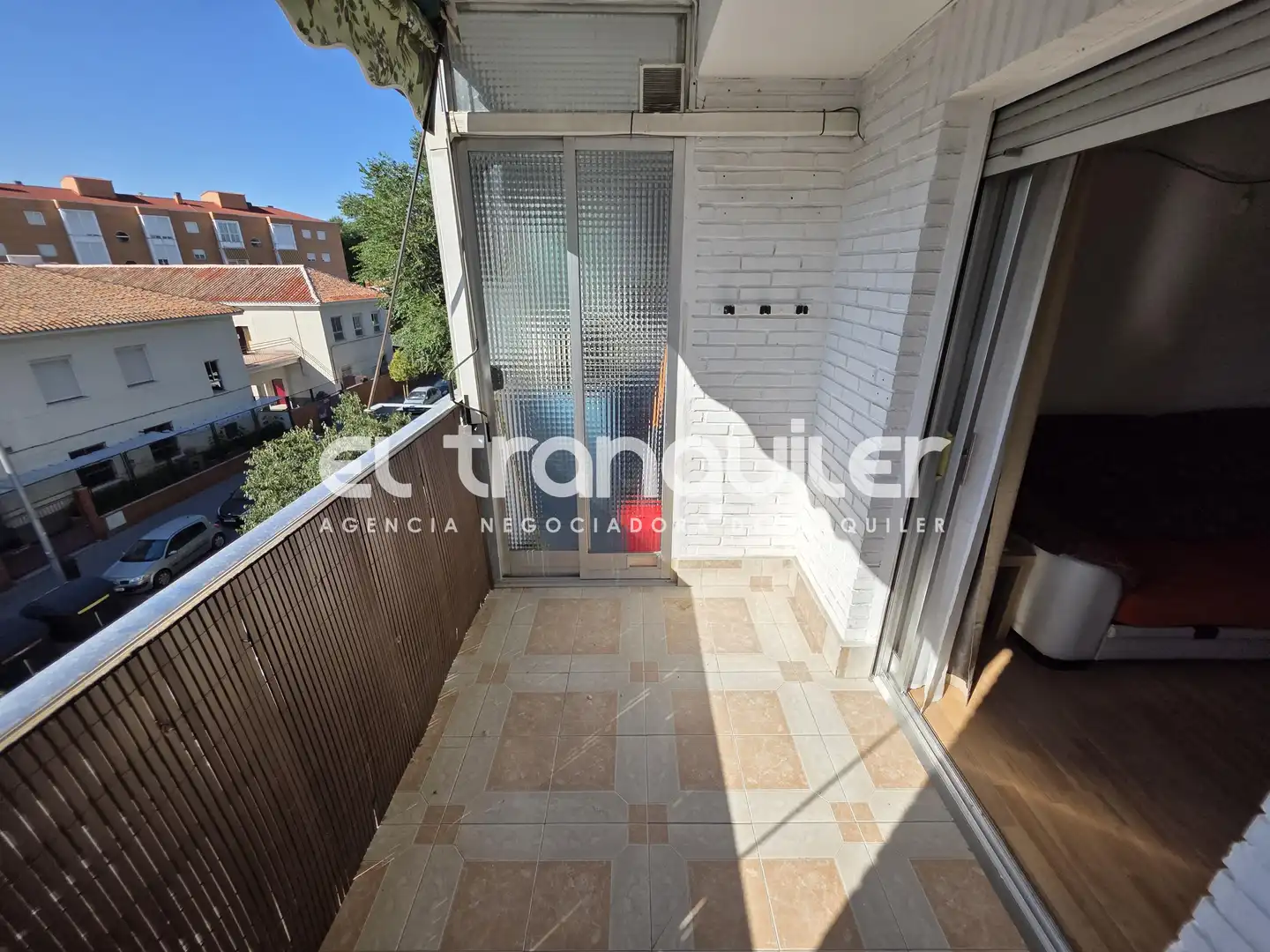 Balcony of Flat for rent in Madrid  with Air Conditioner, Terrace and Furnished