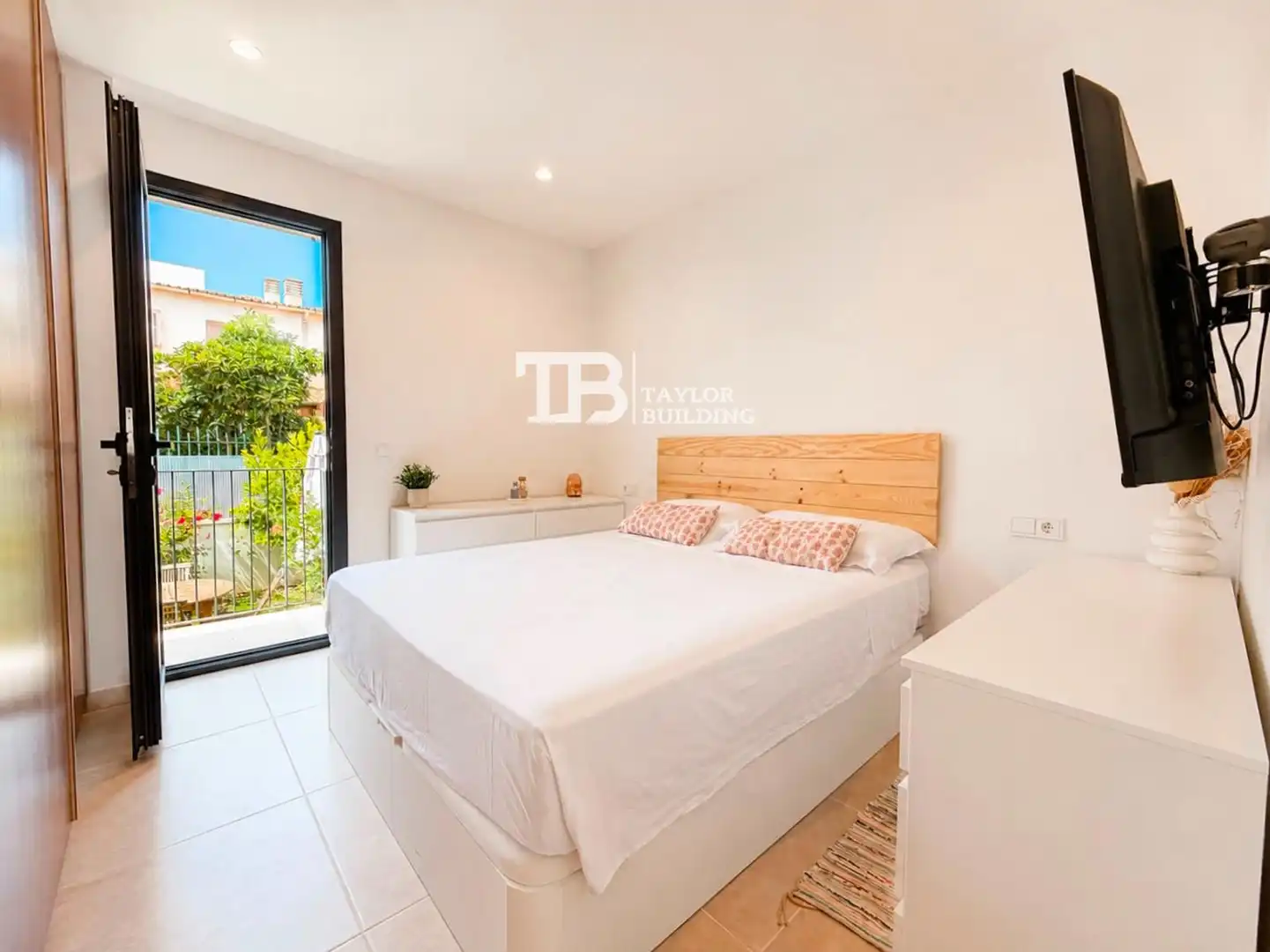 Bedroom of Flat for sale in  Palma de Mallorca  with Air Conditioner, Heating and Private garden