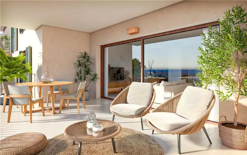 Terrace of Flat for sale in Capdepera  with Air Conditioner, Terrace and Community pool
