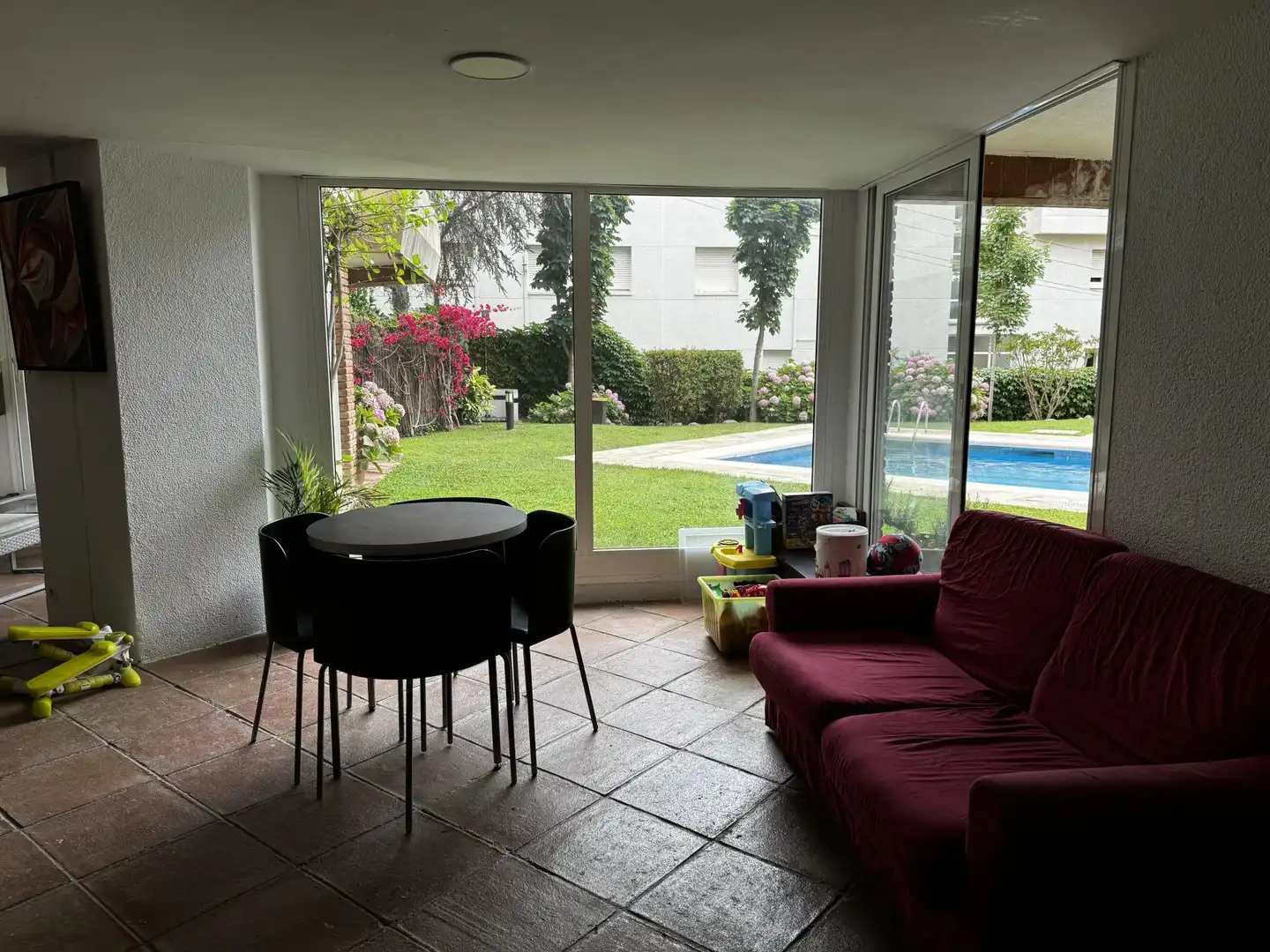 Jardín de Apartamento de alquiler en Caldes d'Estrac con Calefacción, Jardín privado y Terraza
