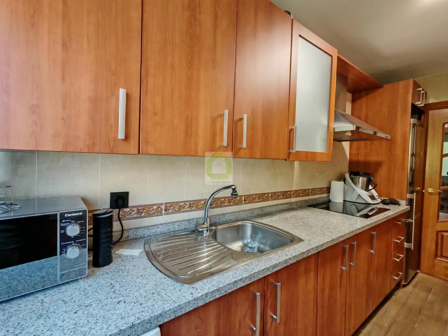 Kitchen of Flat for rent in Granada  with Air Conditioner and Furnished