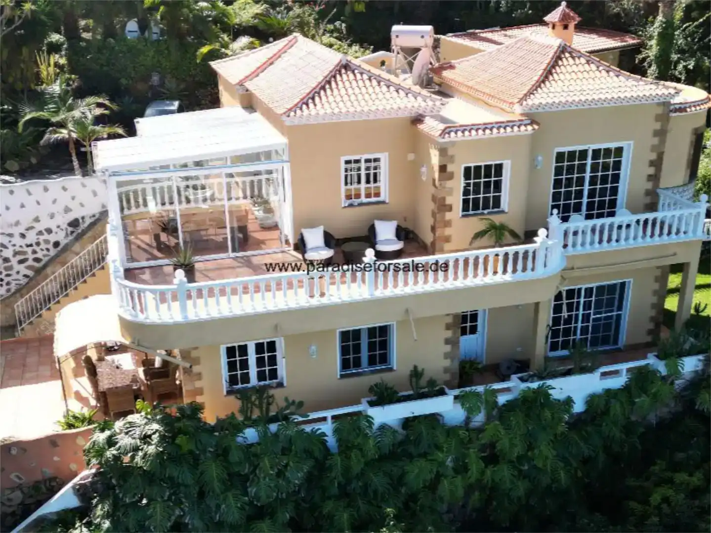 Vista exterior de Piso en venta en La Guancha con Jardín privado, Trastero y Piscina
