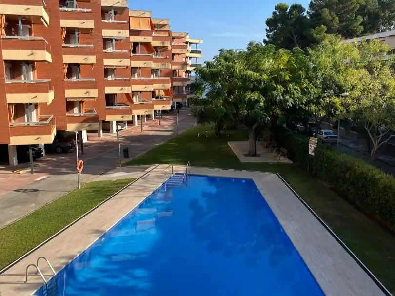 Swimming pool of Apartments for rent in Vilafortuny - Cap de Sant Pere