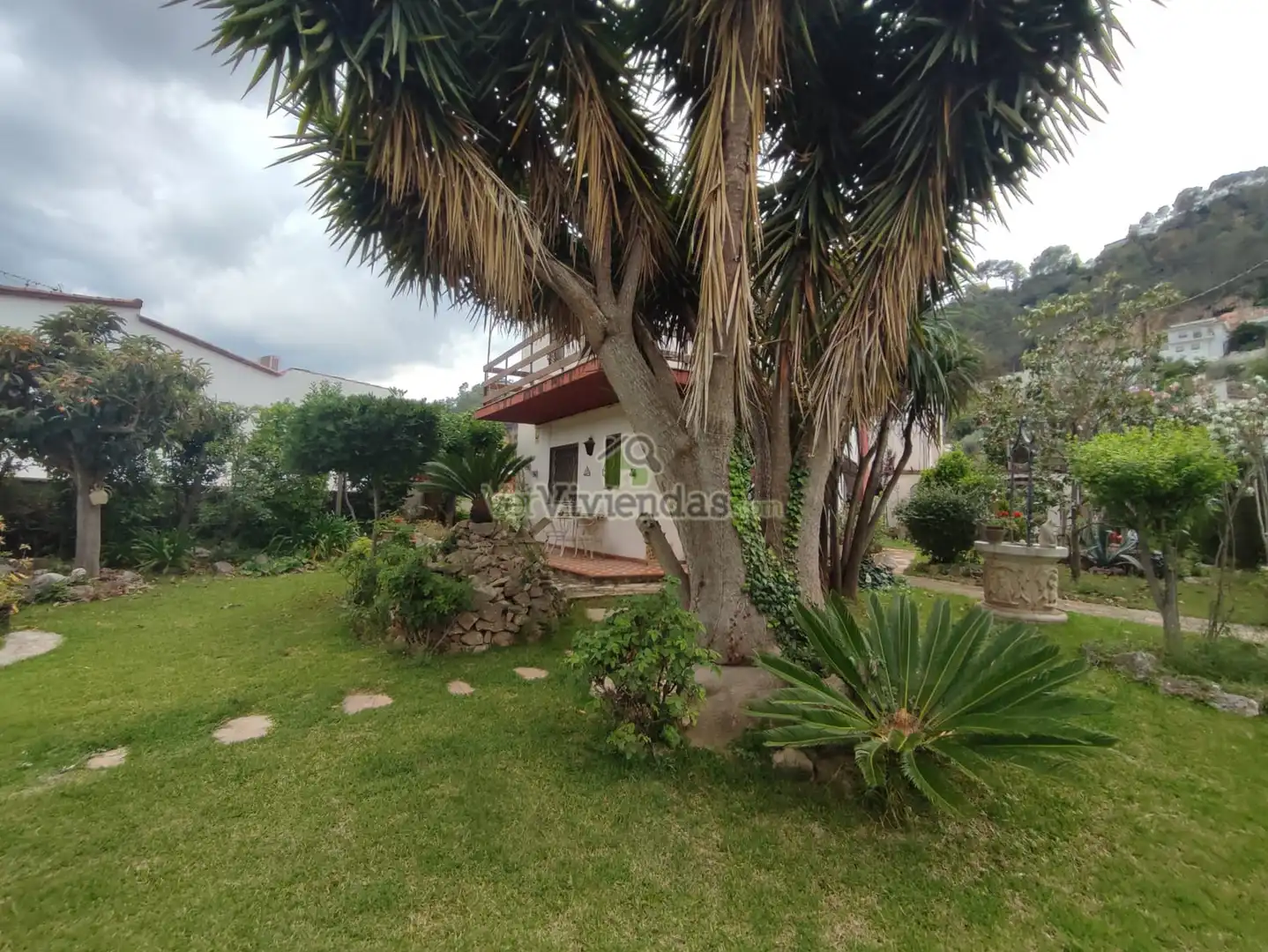 Jardín de Casa o chalet en venta en Vallirana con Jardín privado, Terraza y Horno