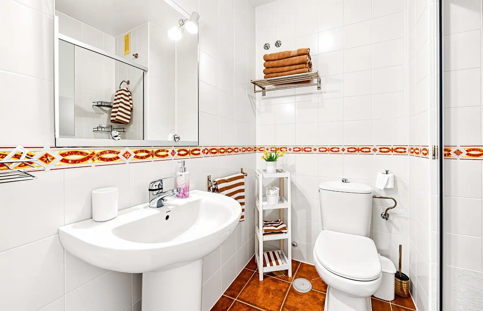 Baño de Apartamento en venta en Chiclana de la Frontera con Aire acondicionado, Jardín privado y Terraza