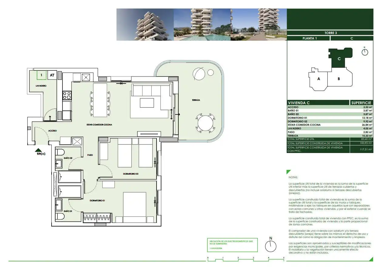 Mini appartamento con terrazza in vendita a Marisol Park - Ortembach - Los Almendros, imagen 38