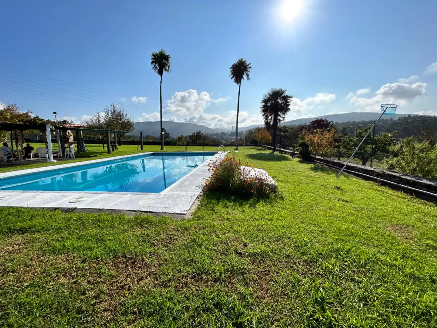 Swimming pool of Country homes for sale in Padrón  with Heating, Private garden and Terrace