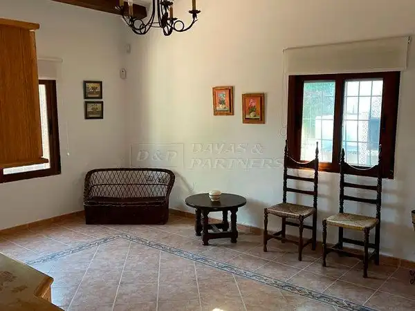 Sala de estar de Casa o chalet en venta en Pilar de la Horadada con Aire acondicionado, Jardín privado y Terraza