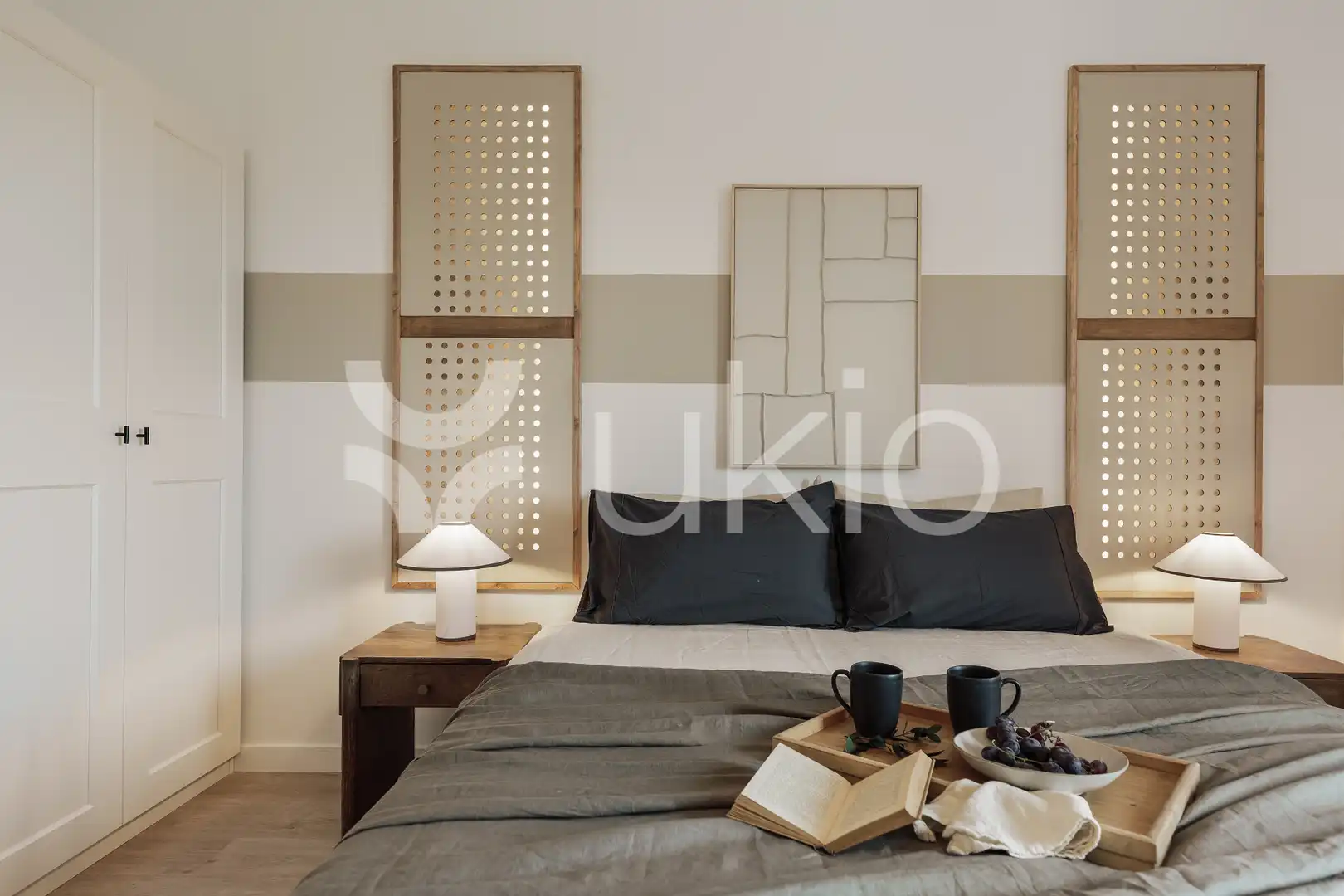Bedroom of Apartments for rent in Barcelona  with Air Conditioner, Heating and Furnished