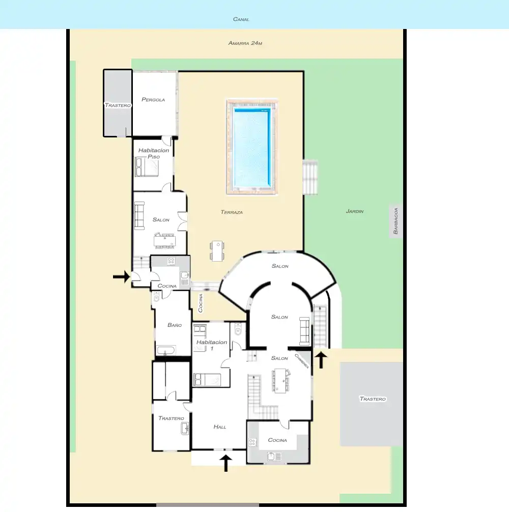 Haus mit Pool zum Verkauf in falconera 36, imagen 93