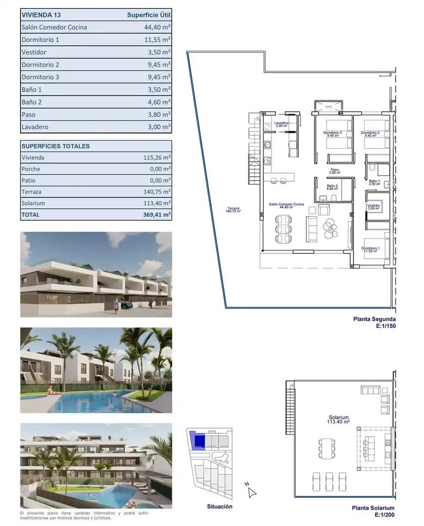 Penthouse mit Pool zum Verkauf in Pilar de la Horadada ciudad, imagen 12