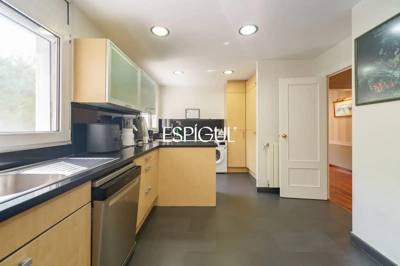 Kitchen of Houses for sale in Sant Cugat del Vallès  with Air Conditioner, Heating and Parquet flooring