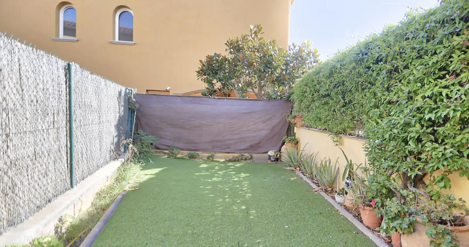 Garten von Einfamilien-Reihenhaus zum Verkauf in Palafrugell mit Klimaanlage, Heizung und Terrasse