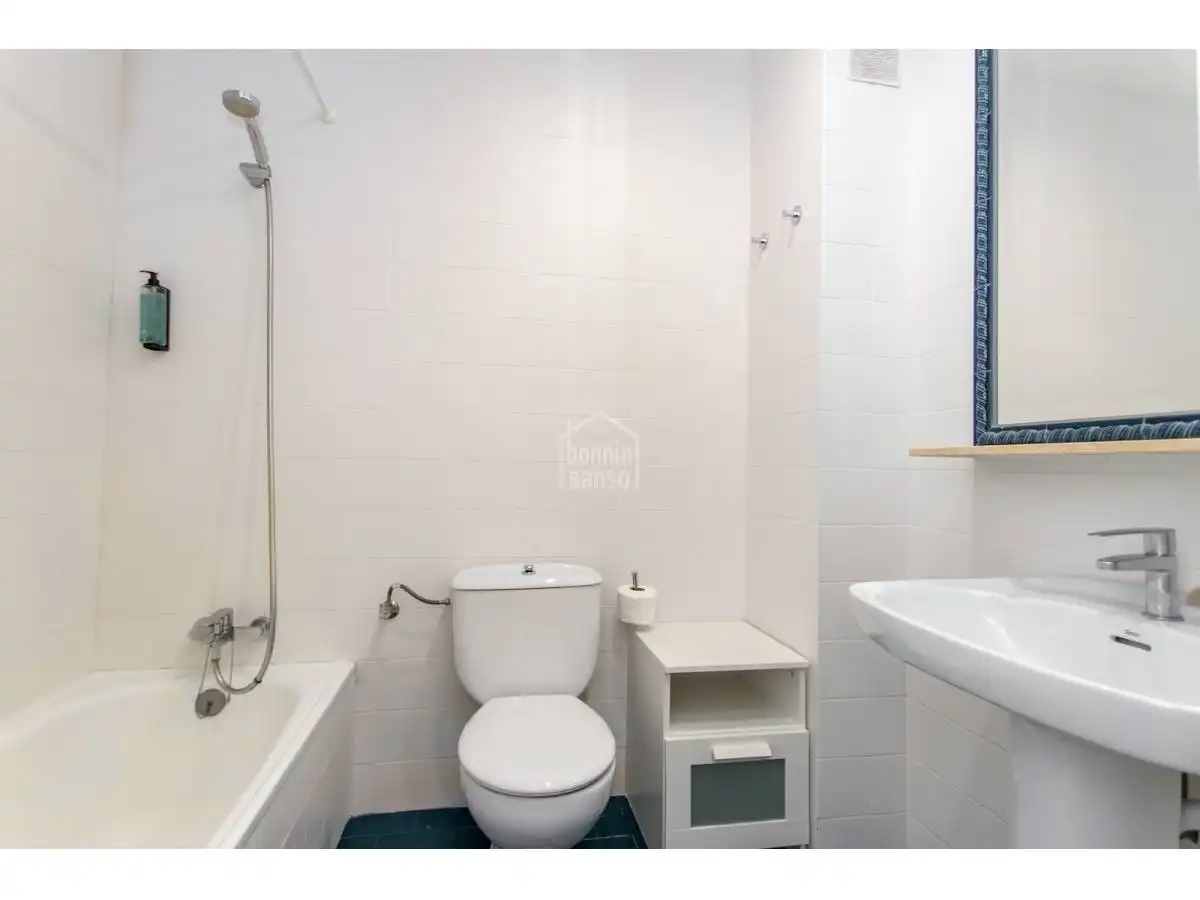 Bany de Apartament en venda en Alaior amb Jardí privat, Terrassa i Piscina