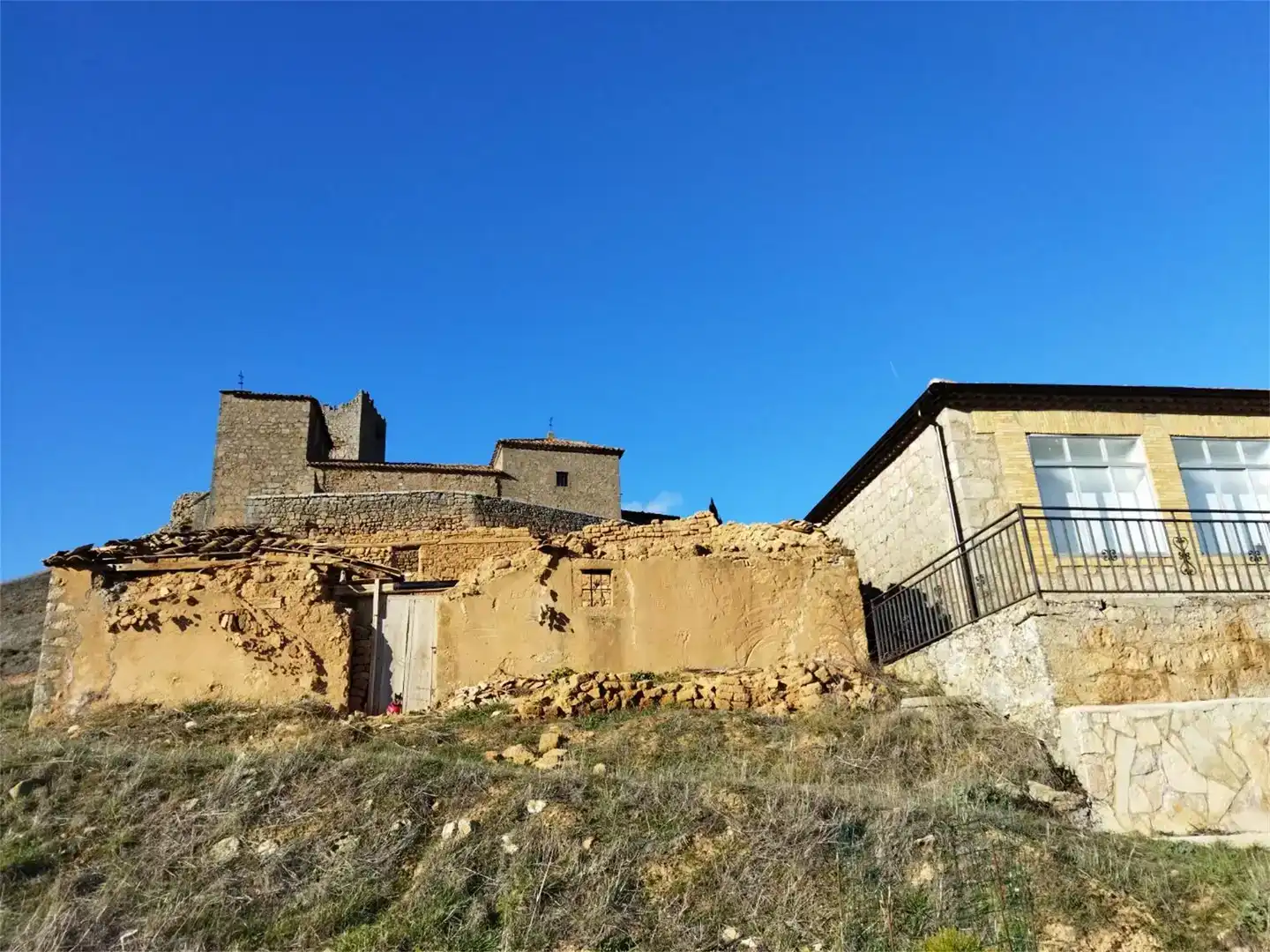 Vista exterior de Planta baixa en venda en Viana de Duero