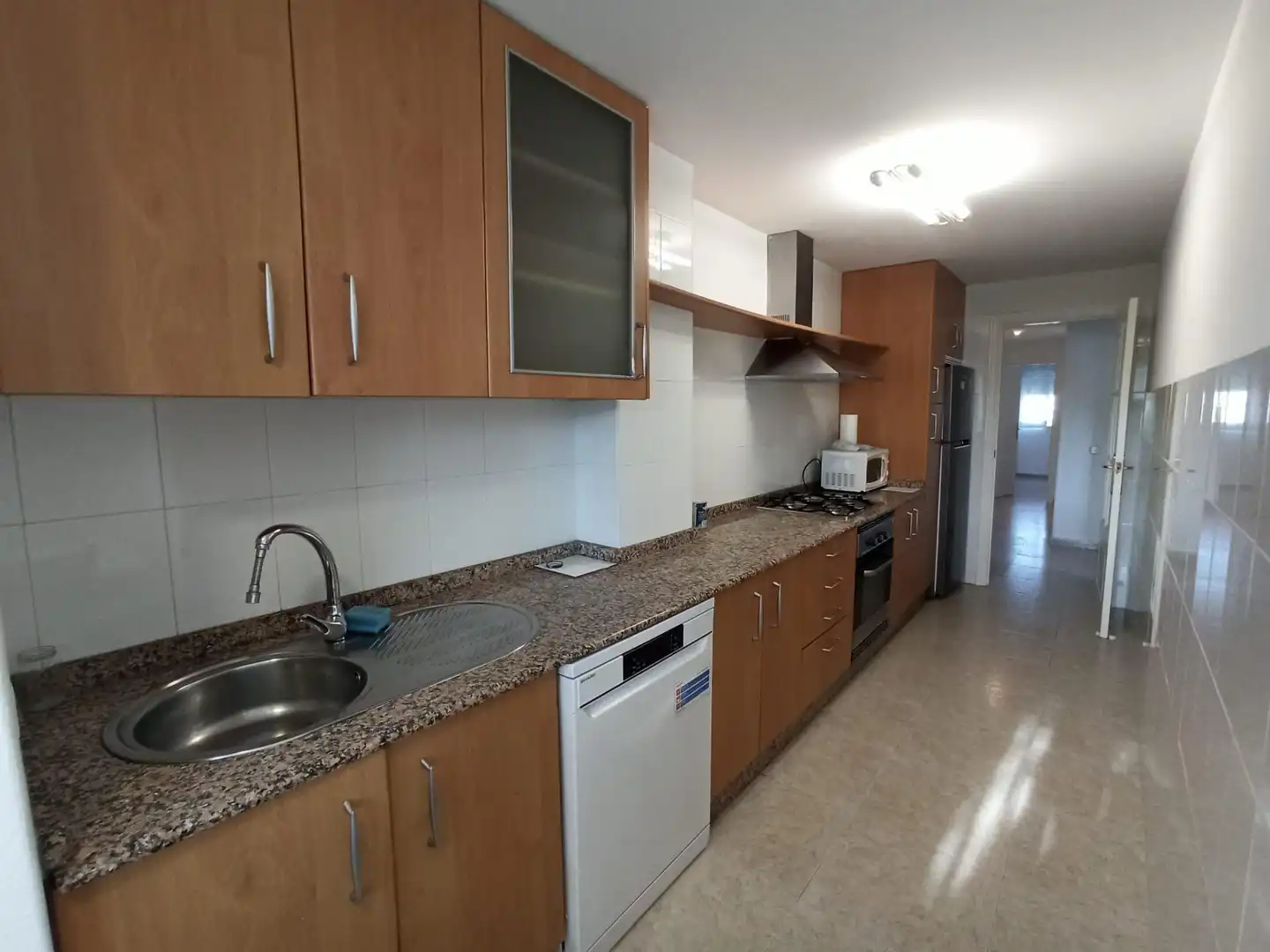 Kitchen of Flat for rent in Molina de Segura  with Air Conditioner, Private garden and Terrace