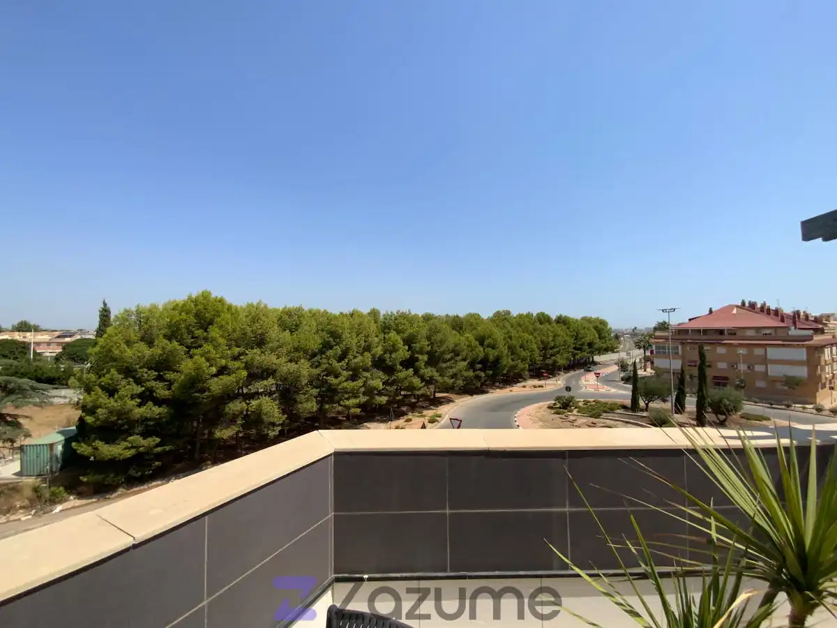 Terraza de Ático de alquiler en Paiporta con Aire acondicionado, Calefacción y Parquet