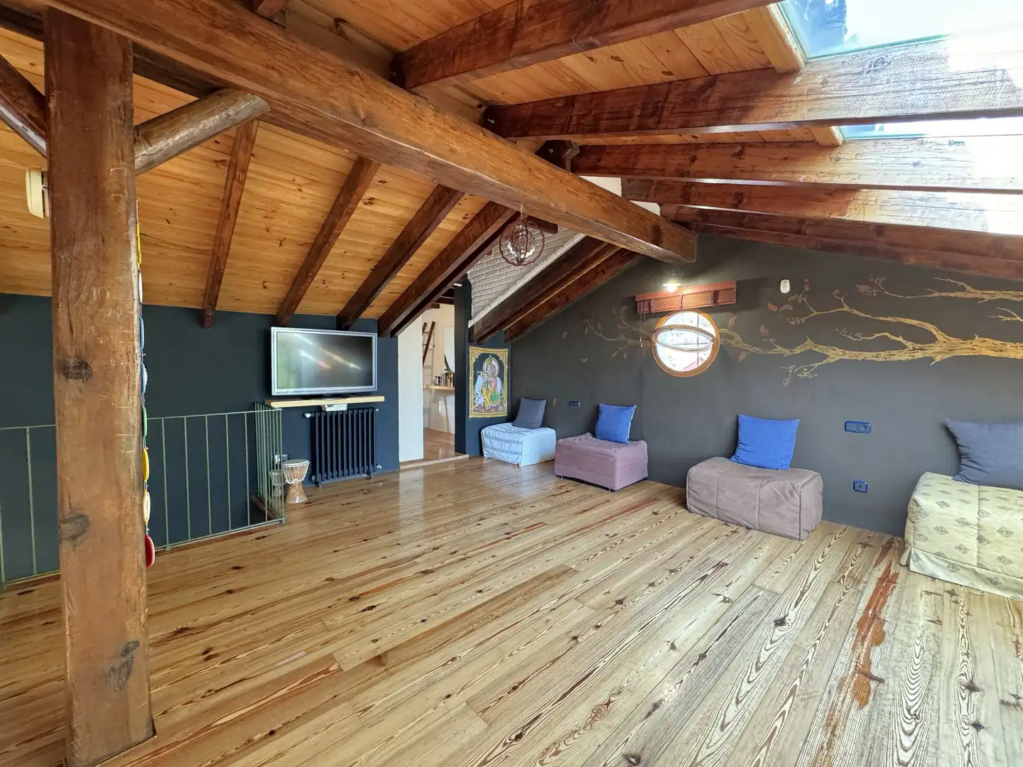 Sala de estar de Casa o chalet en venta en Náquera con Aire acondicionado, Jardín privado y Terraza