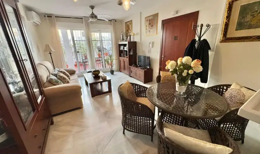 Living room of Flat for sale in Carboneras  with Air Conditioner, Terrace and Storage room