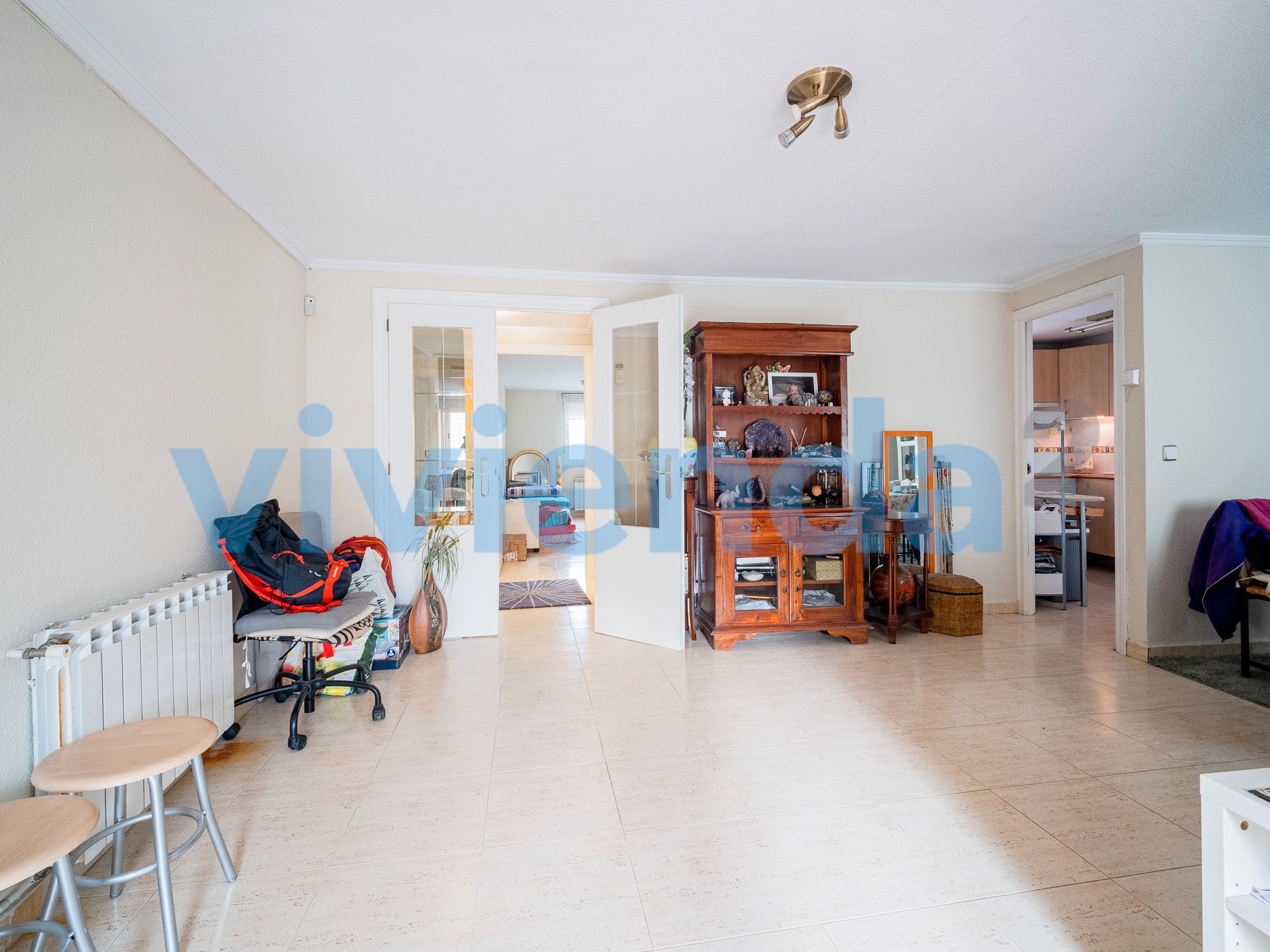 Living room of Flat for sale in  Madrid Capital  with Air Conditioner, Heating and Terrace
