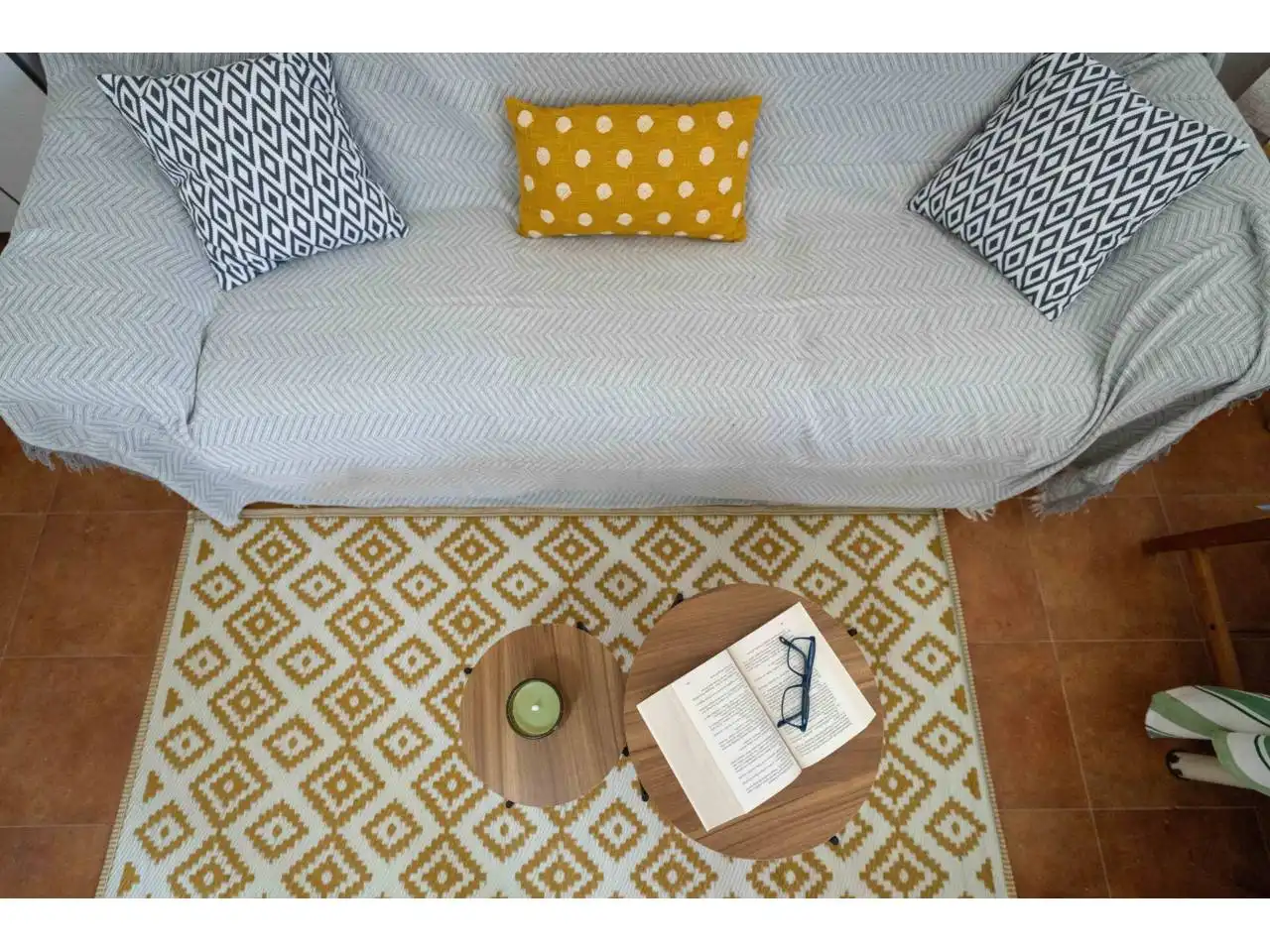 Sala de estar de Finca rústica en venta en Felix con Jardín privado, Terraza y Amueblado