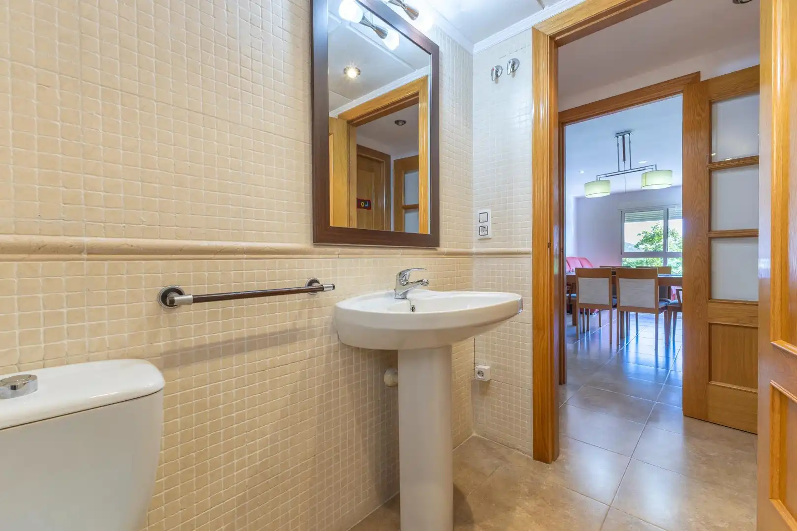Bathroom of Flat for sale in Sagunto / Sagunt  with Air Conditioner, Heating and Storage room