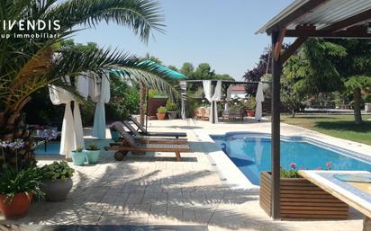 Piscina de Casa o xalet en venda en Alpicat amb Calefacció, Jardí privat i Terrassa